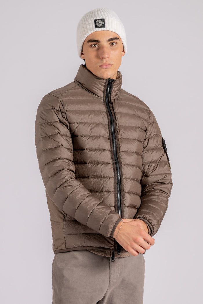 Stone Island Down Jacket Rds Brown 100% Polyamide Marrone Uomo - 4