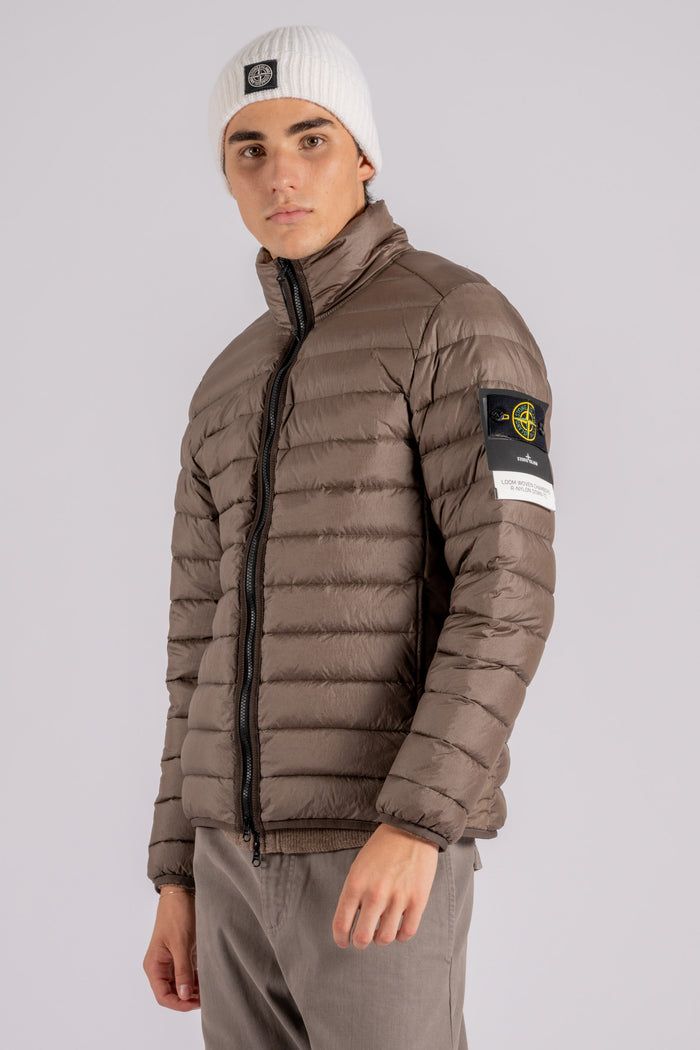 Stone Island Down Jacket Rds Brown 100% Polyamide Marrone Uomo - 5
