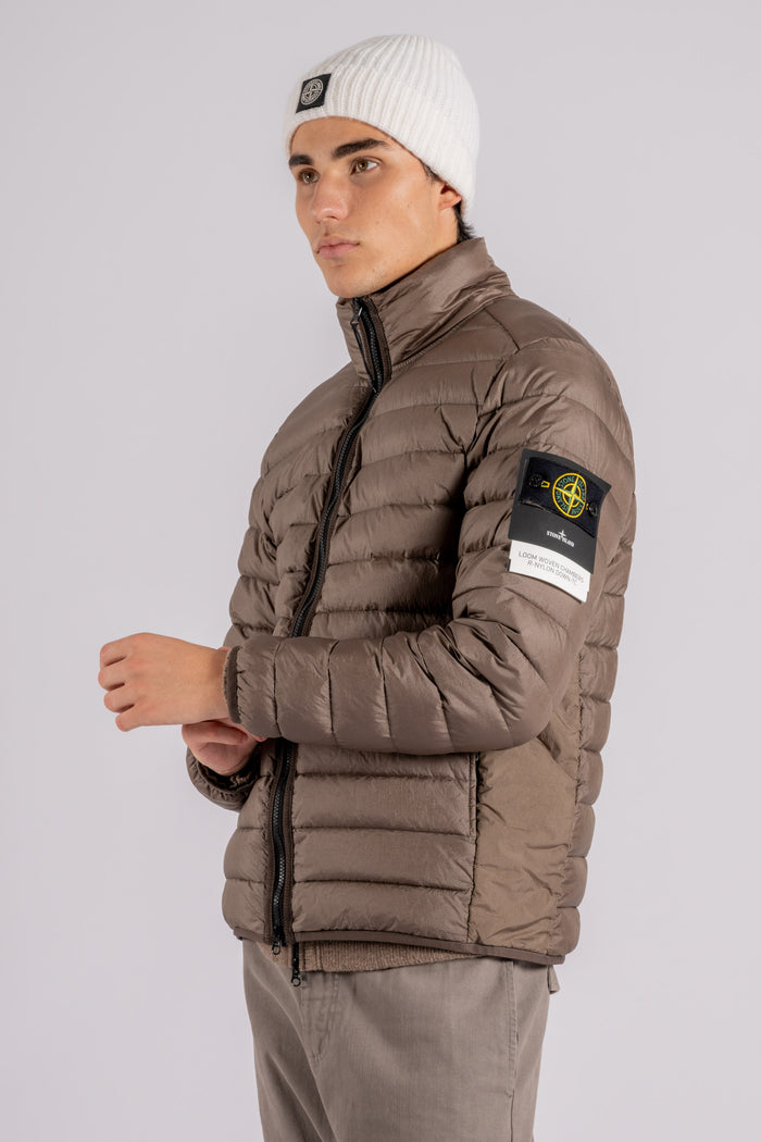 Stone Island Down Jacket Rds Brown 100% Polyamide Marrone Uomo - 6