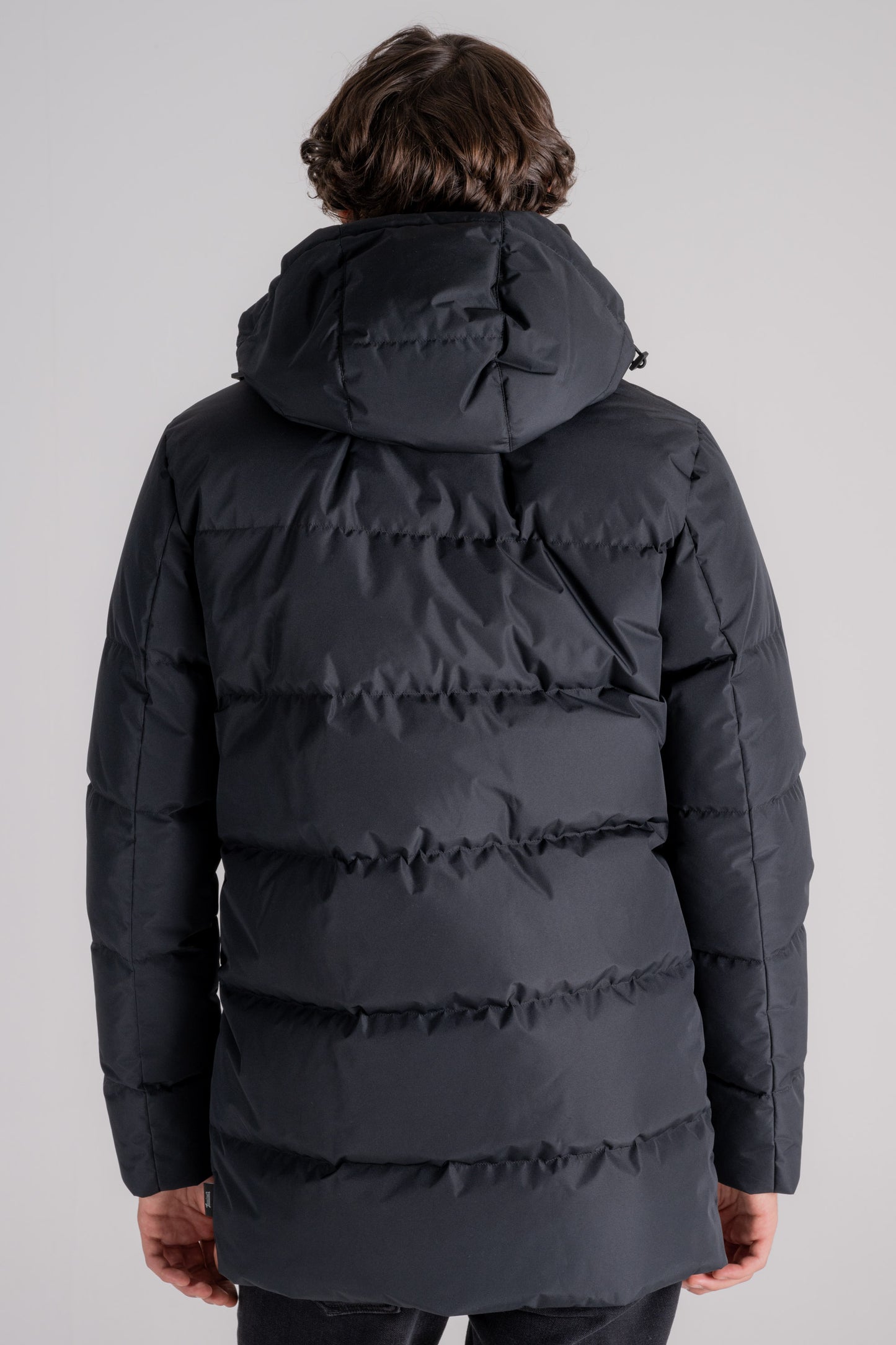 Herno Piumino Laminar 100% Poliestere Nero Blu Uomo - 5