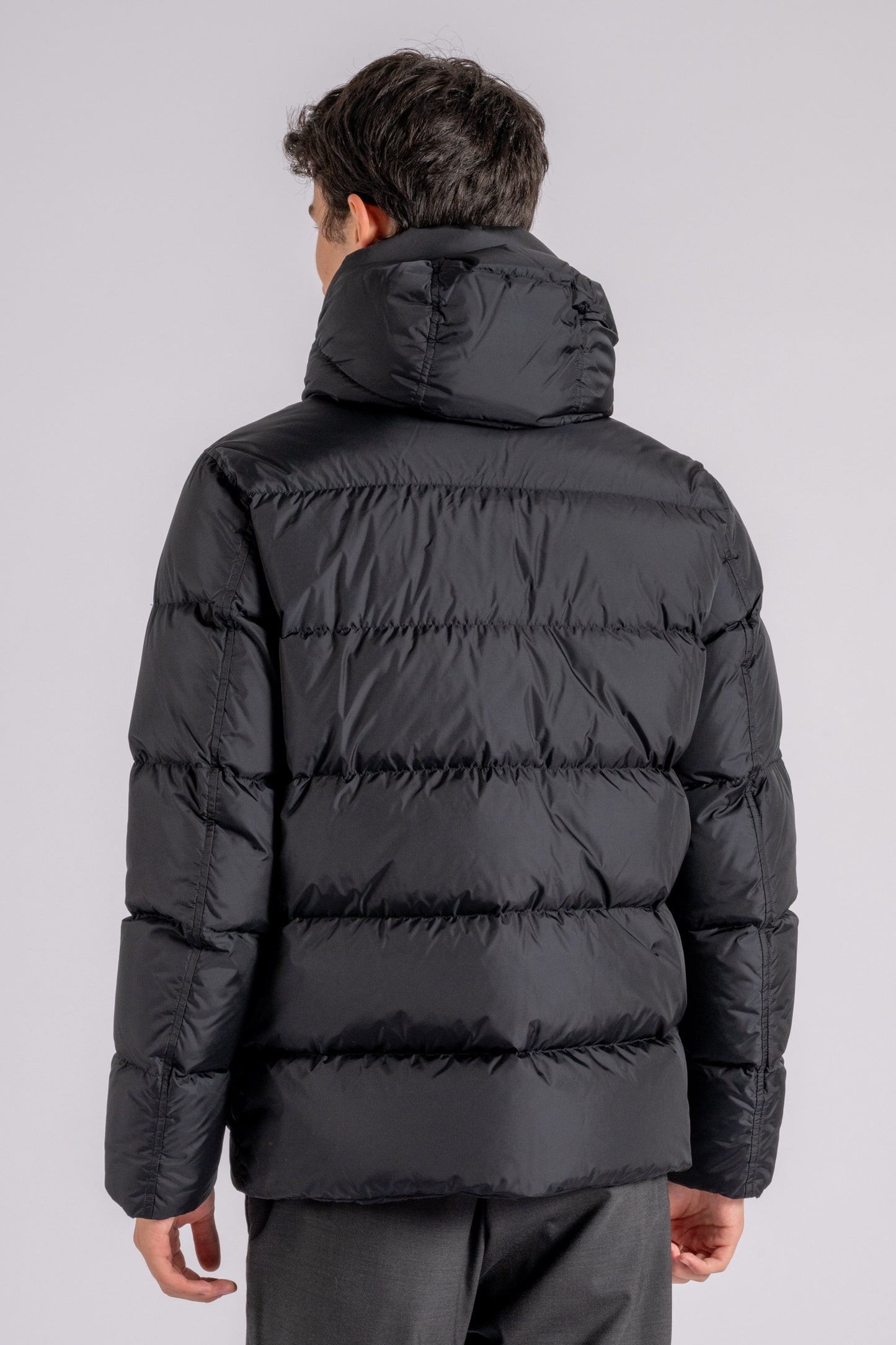 Herno Piumino Bomber Multi Tasche 100% Poliammide Nero Nero Uomo - 3