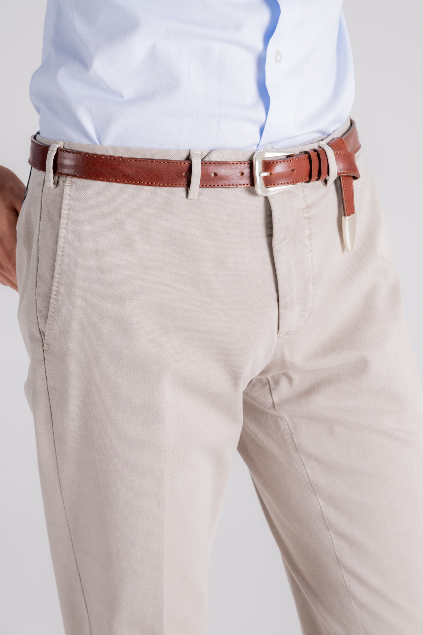 Orciani Cintura Bull Soft 100% Pelle Marrone Marrone Uomo - 1