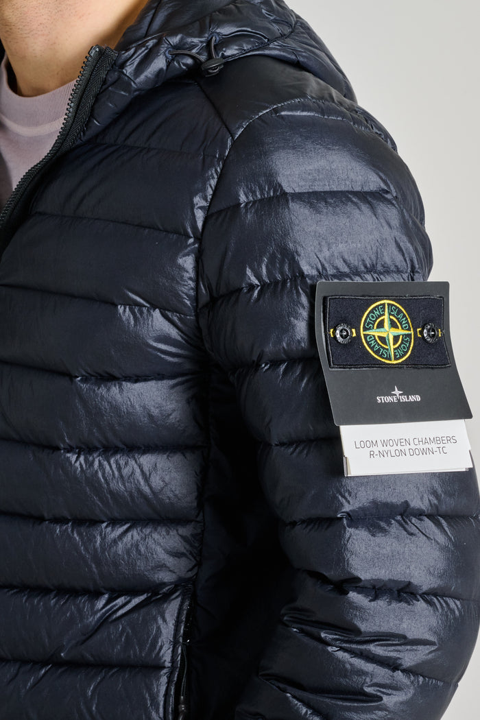 Stone Island Blue Jacket Blu Uomo - 4