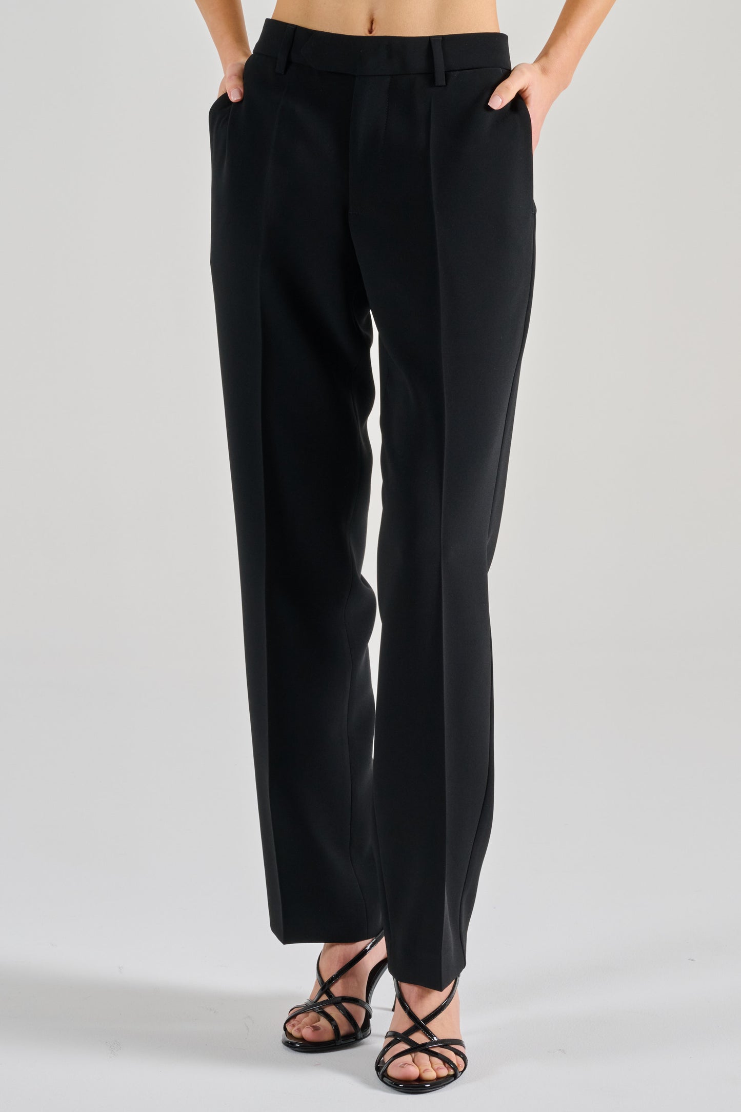 Aspesi Pantaloni Tessuto Nero Nero Donna - 1