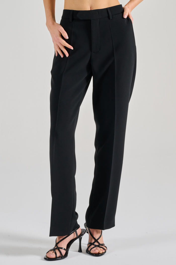 Aspesi Pantaloni Tessuto Nero Nero Donna - 2