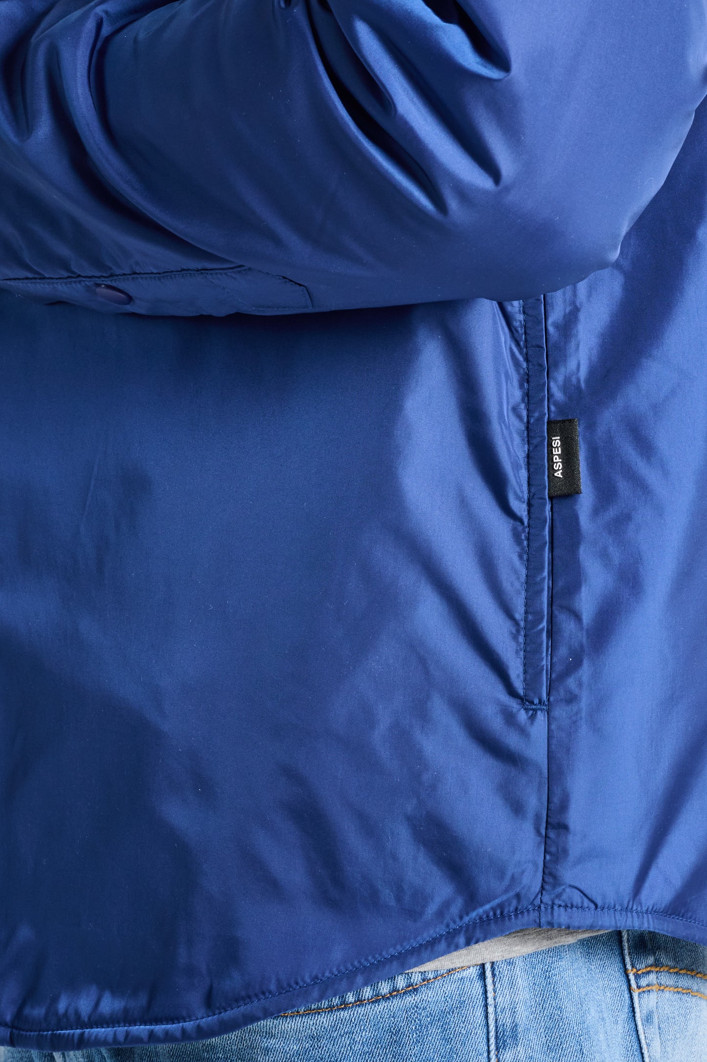 Aspesi Thermal Shirt Re-shirt Blue Blu Uomo - 7