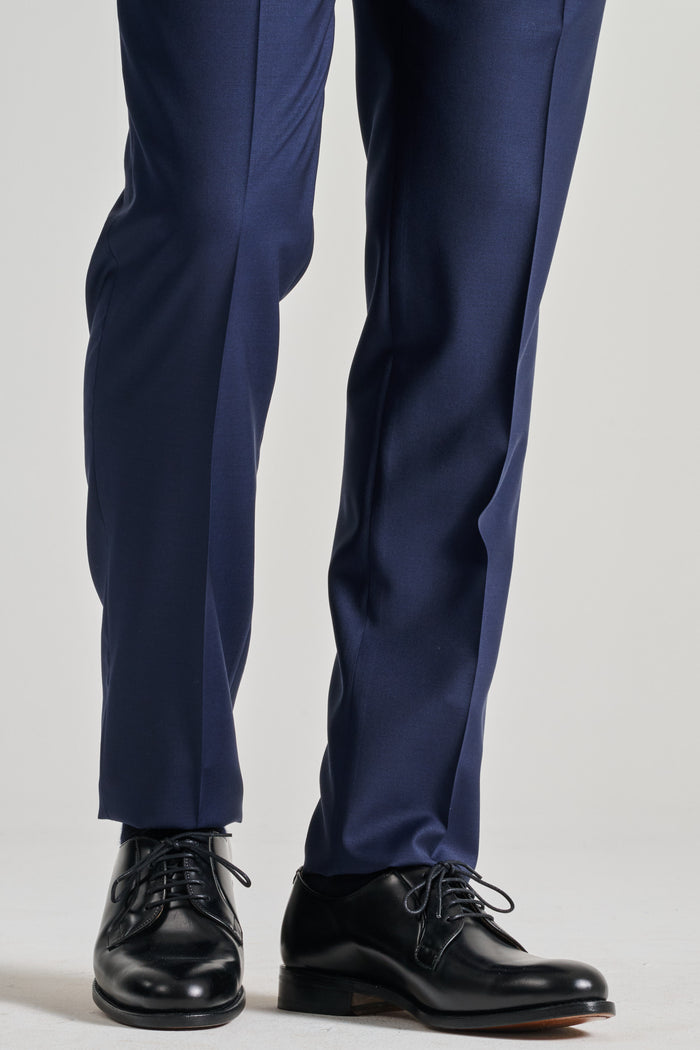 Berwick 1707 Stringate Pelle Nero Nero Uomo - 3