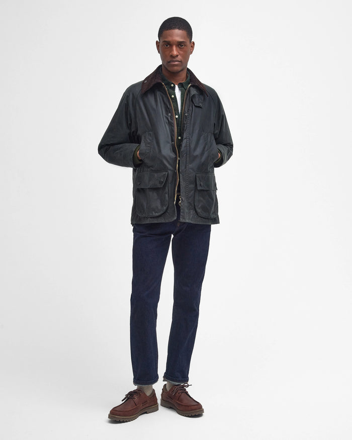 Barbour Bedale Wax Jacket Uomo-2