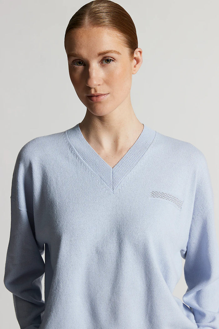 Peserico Maglia Lana Seta E Cashmere Punto Luce Donna-2