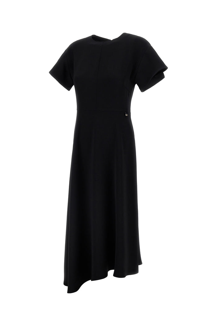 Herno Abito Midi Con Manica Corta Donna-2