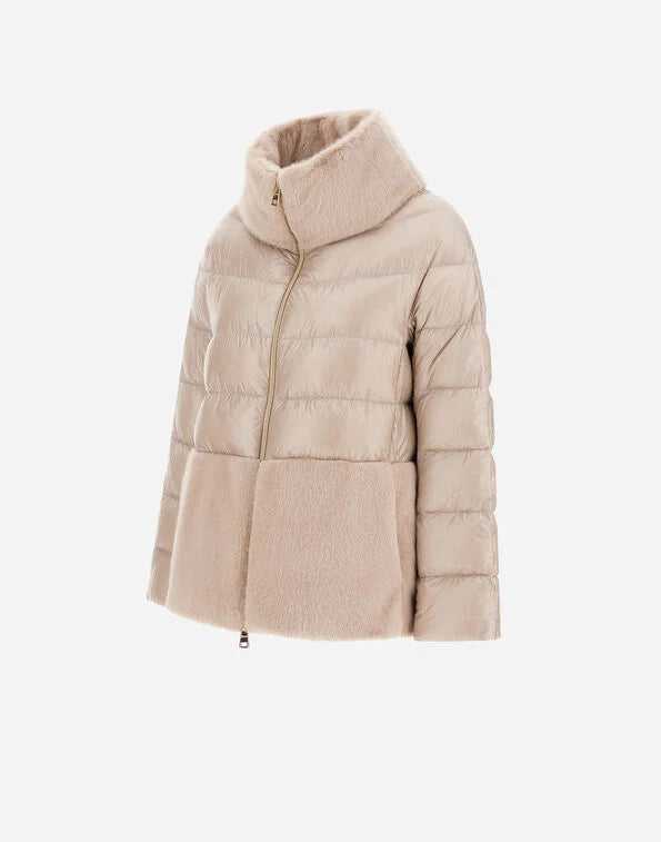 Herno Cappa In Nylon Ultrelight E Faux Donna-2