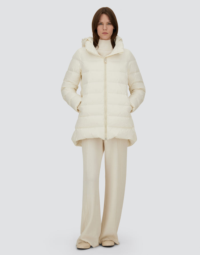 Herno Piumino A-shape Chamonix Bianco Donna