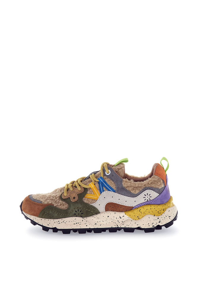 Flower Mountain Sneakers Suede Teddy Donna-2