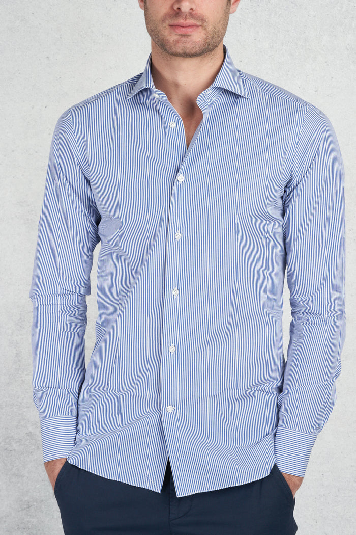  Borriello Camicia Blu Blu Uomo - 1