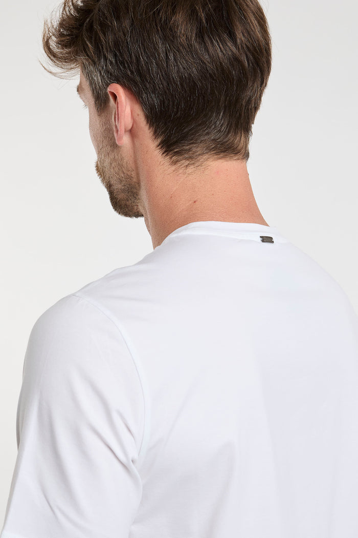  Herno T-shirt In 92% Co 8% Ea Bianco Bianco Uomo - 5