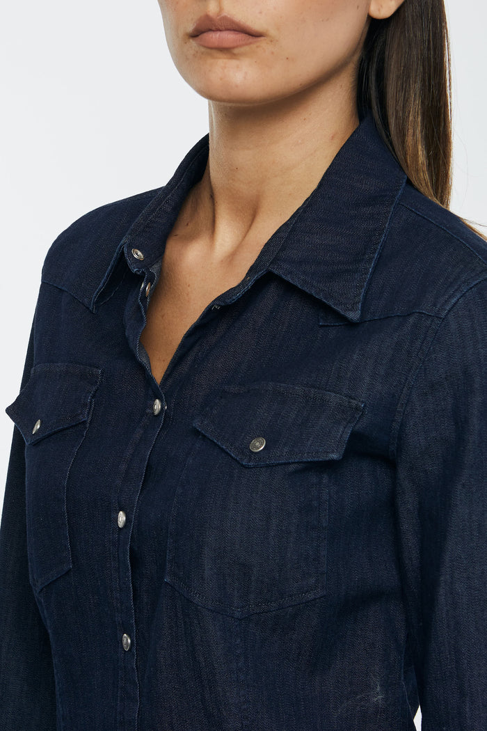  Dondup Camicia Blu Blu Donna - 16