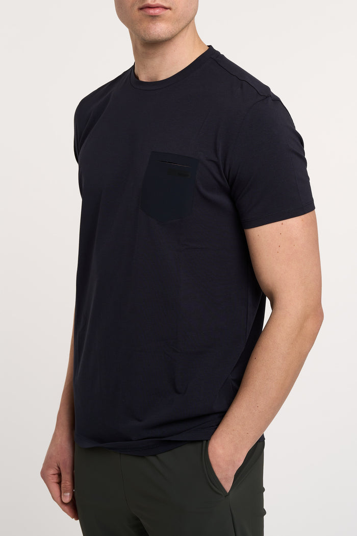  Rrd T-shirt 95% Cotone 5% Elastan Blu Blu Uomo - 2