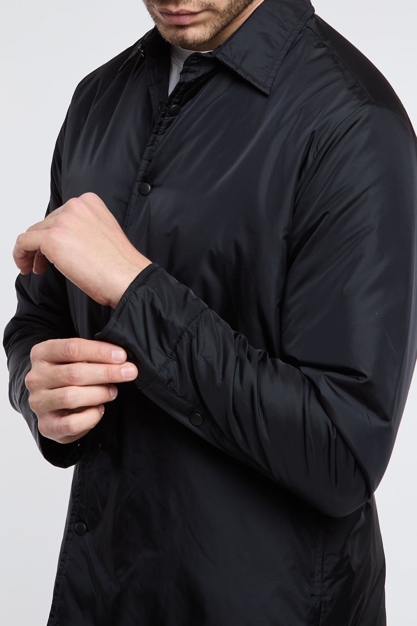 Aspesi Thermal Shirt 100% Pa Black Nero Uomo - 5