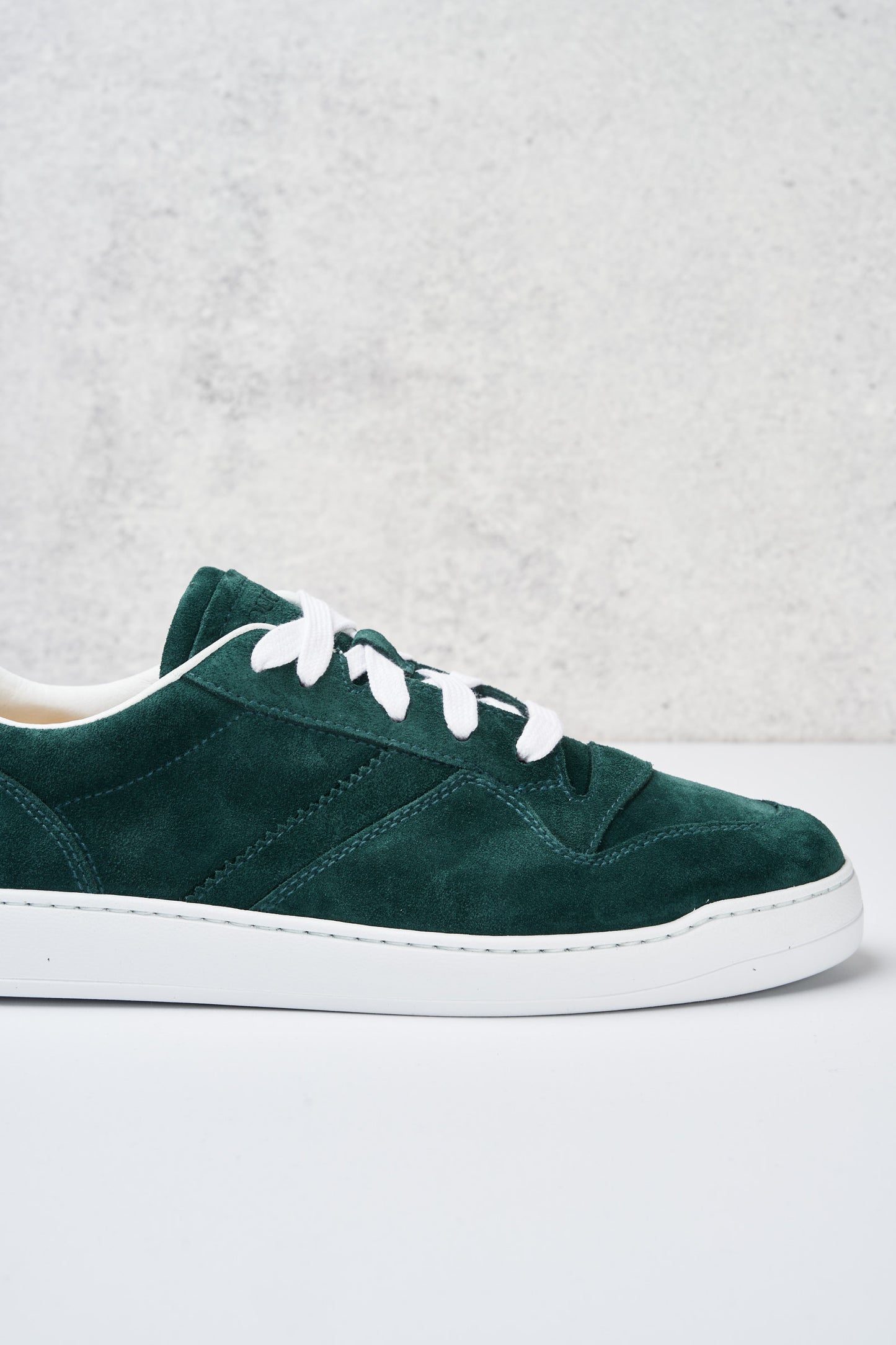  Doucal's Sneakers Wash Bianco Verde Uomo - 4
