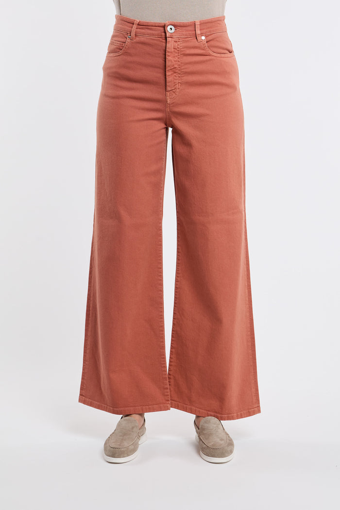  Max Mara Weekend Jeans 98% Co 2% Ea Multicolor Arancione Donna - 1
