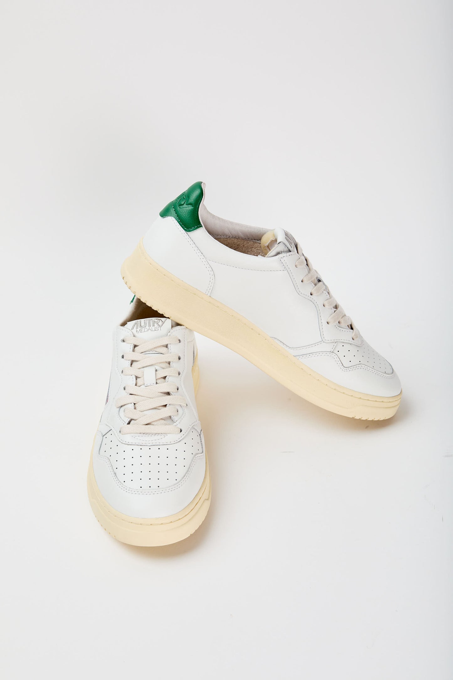  Autry Sneakers Medalist Low 100% Lh Multicolor Bianco Uomo - 7