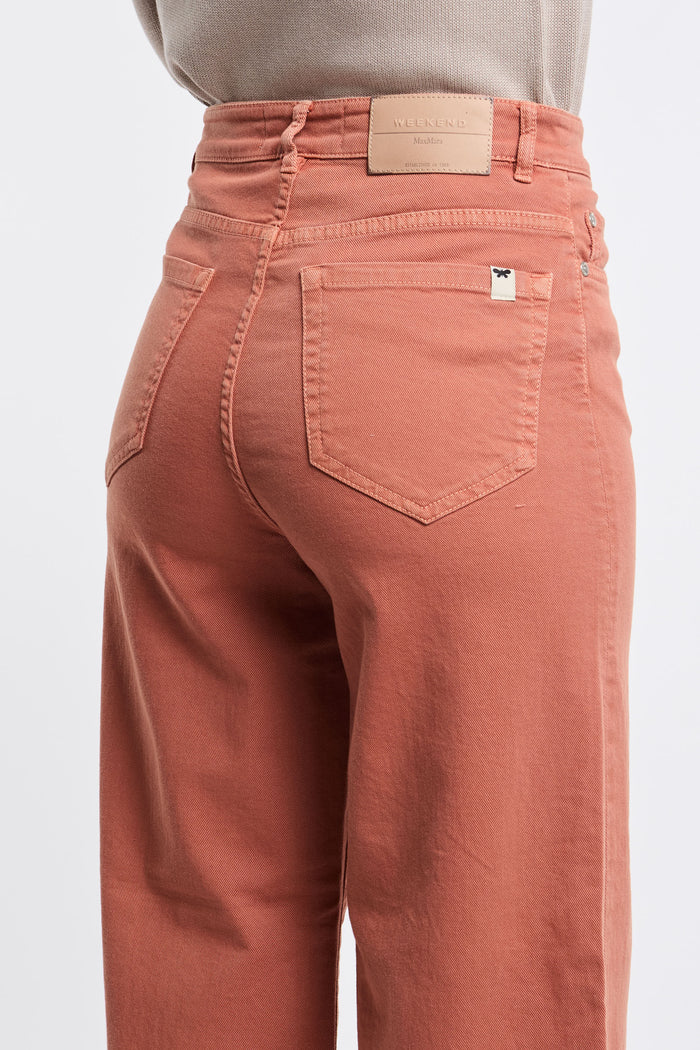  Max Mara Weekend Jeans 98% Co 2% Ea Multicolor Arancione Donna - 6
