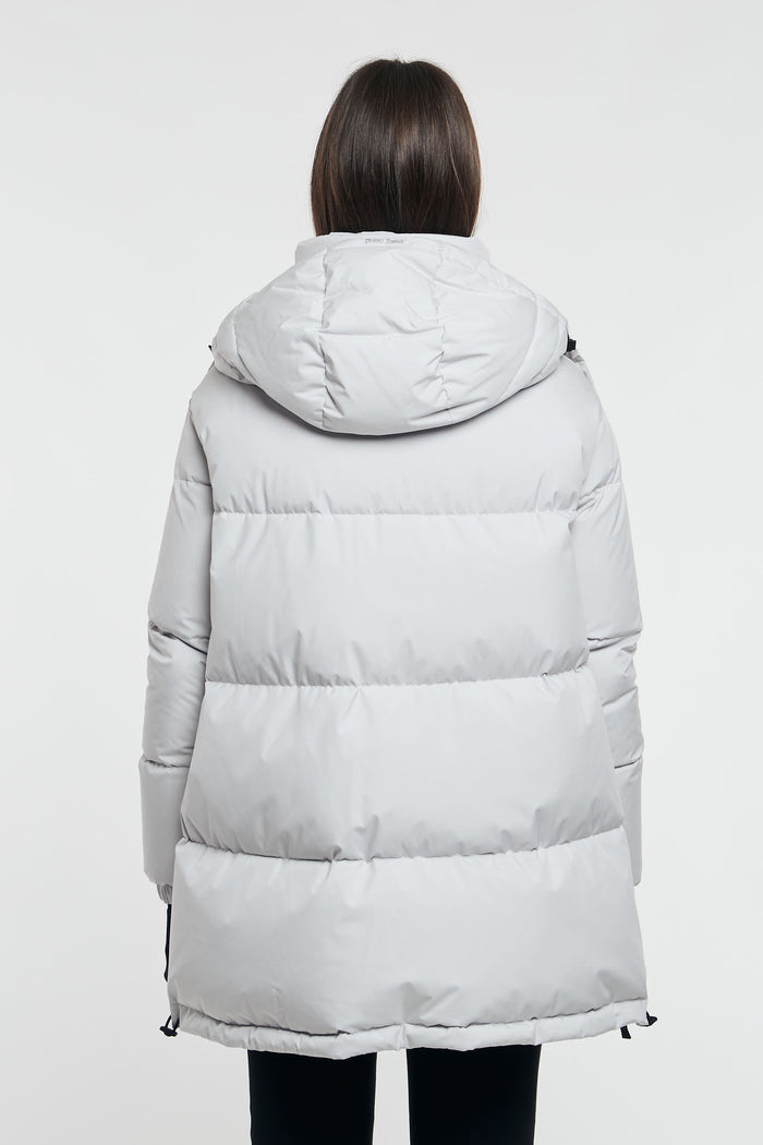 Herno Overcoat With Side Slits White Women Bianco Donna - 6