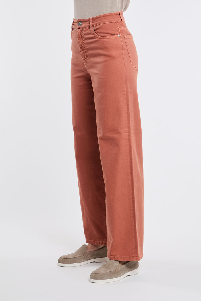  Max Mara Weekend Jeans 98% Co 2% Ea Multicolor Arancione Donna - 2