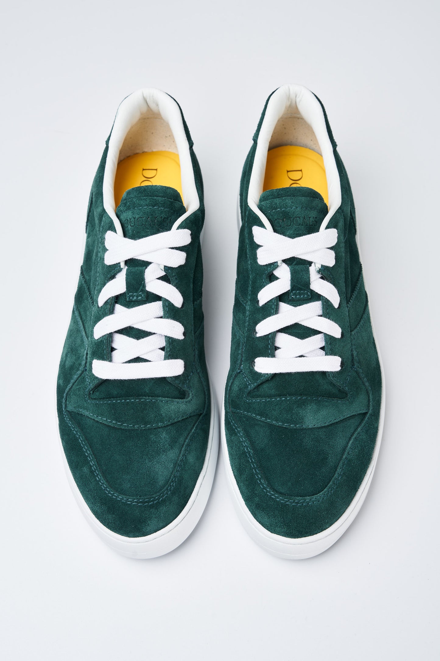  Doucal's Sneakers Wash Bianco Verde Uomo - 6