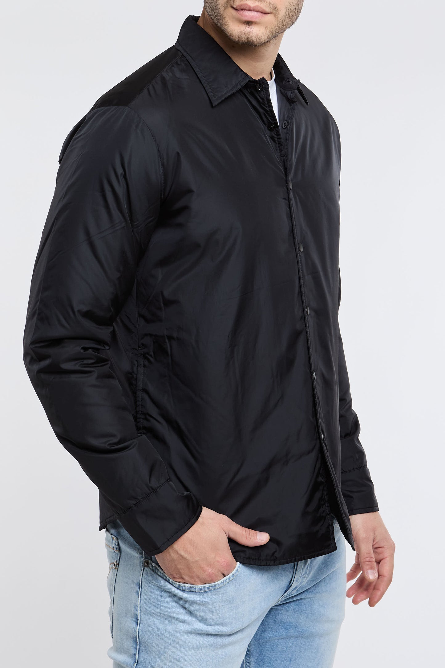 Aspesi Thermal Shirt 100% Pa Black Nero Uomo - 3