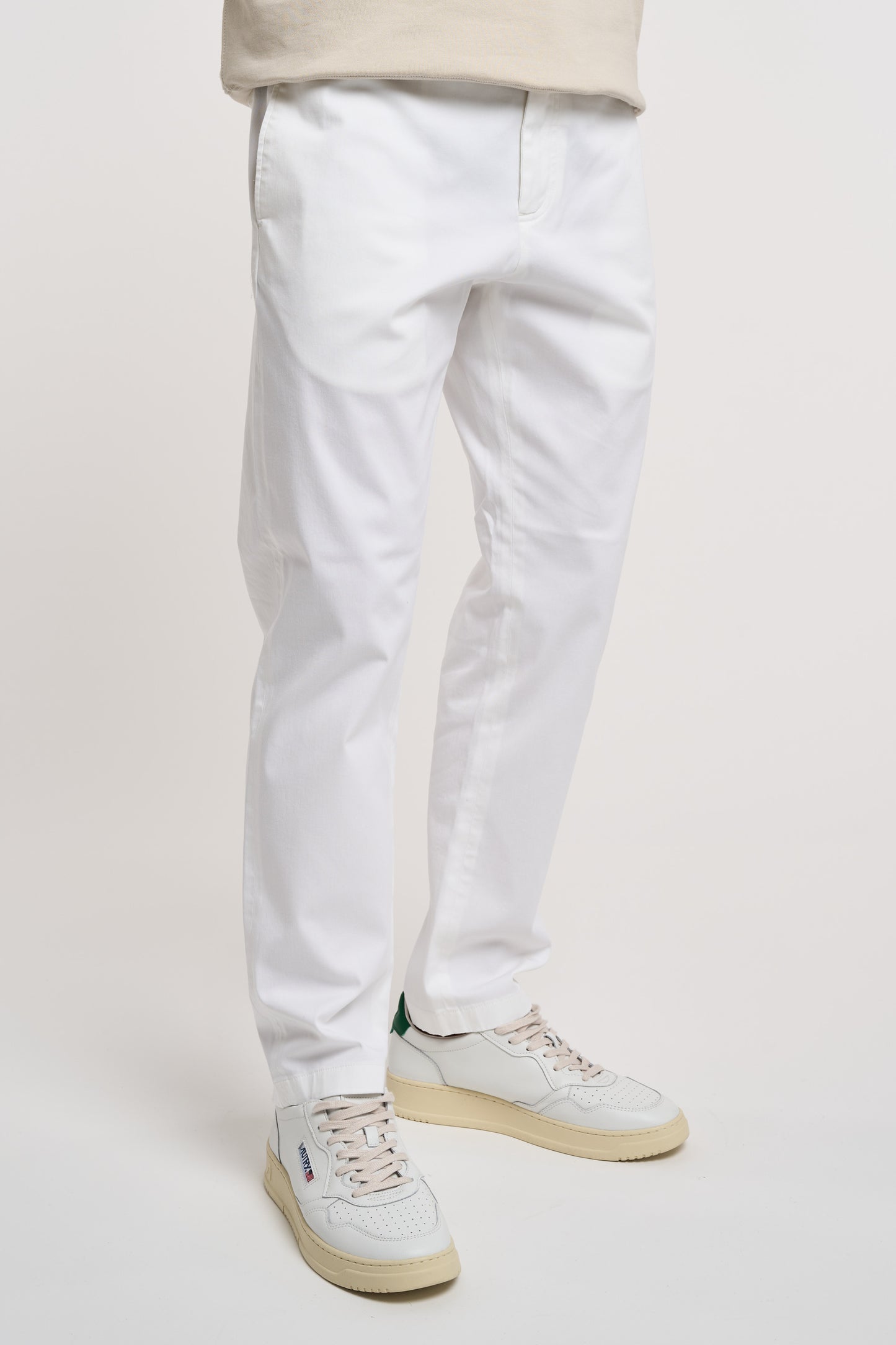  Department 5 Pantalone Chinos Classic Cotone/elastano Bianco Bianco Uomo - 3