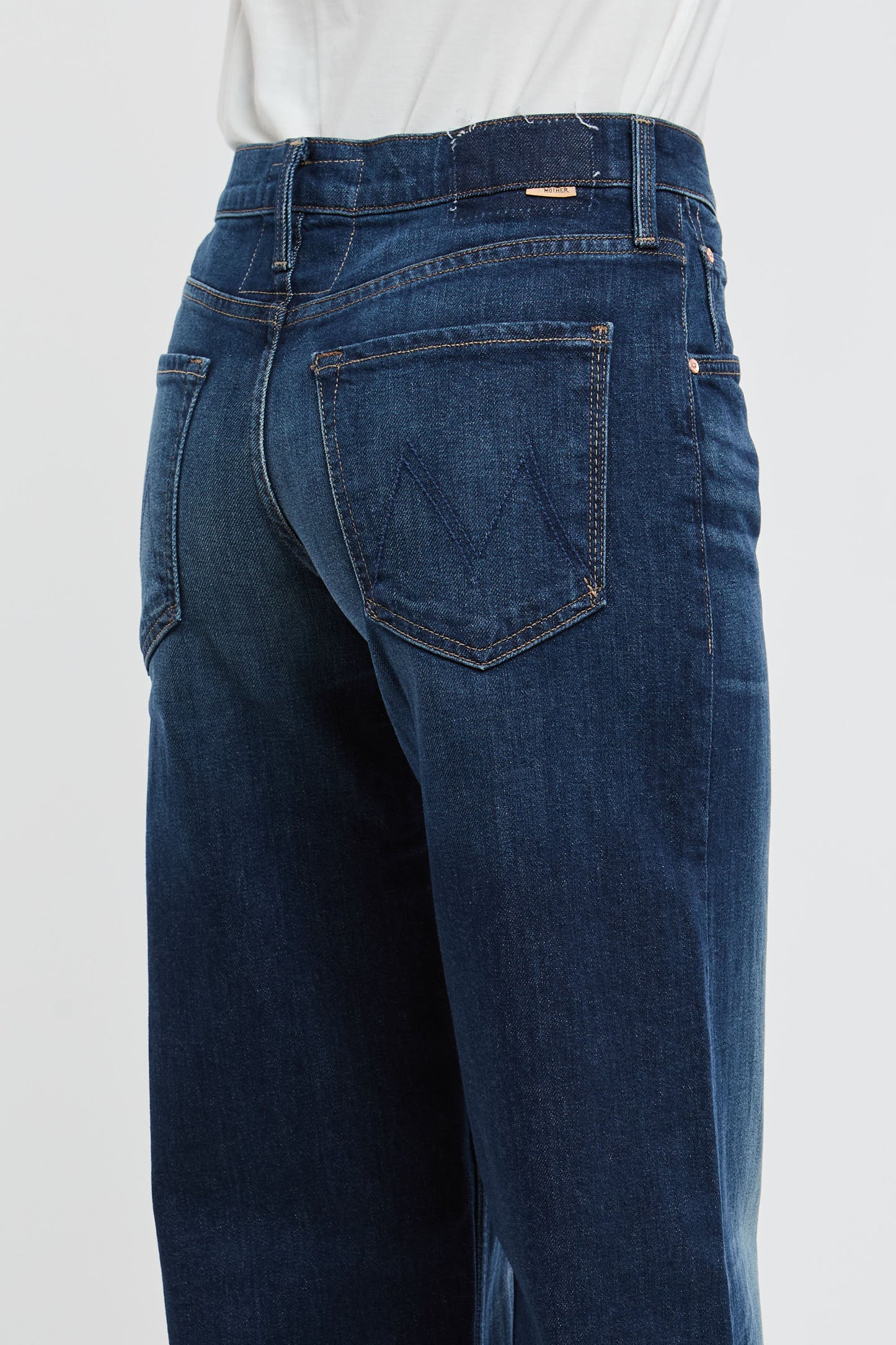  Mother Jeans Multicolor In 98% Co 2% Ea Blu Donna - 5