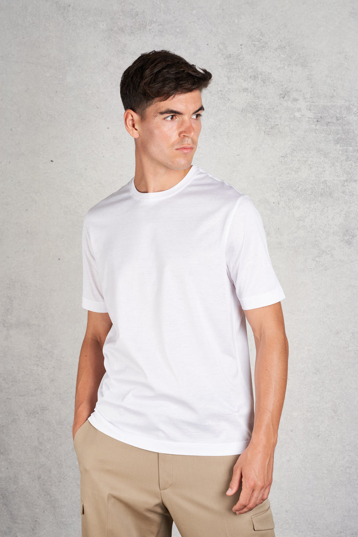 Filippo De Laurentiis T-shirt Manica Corta Bianco Uomo-2