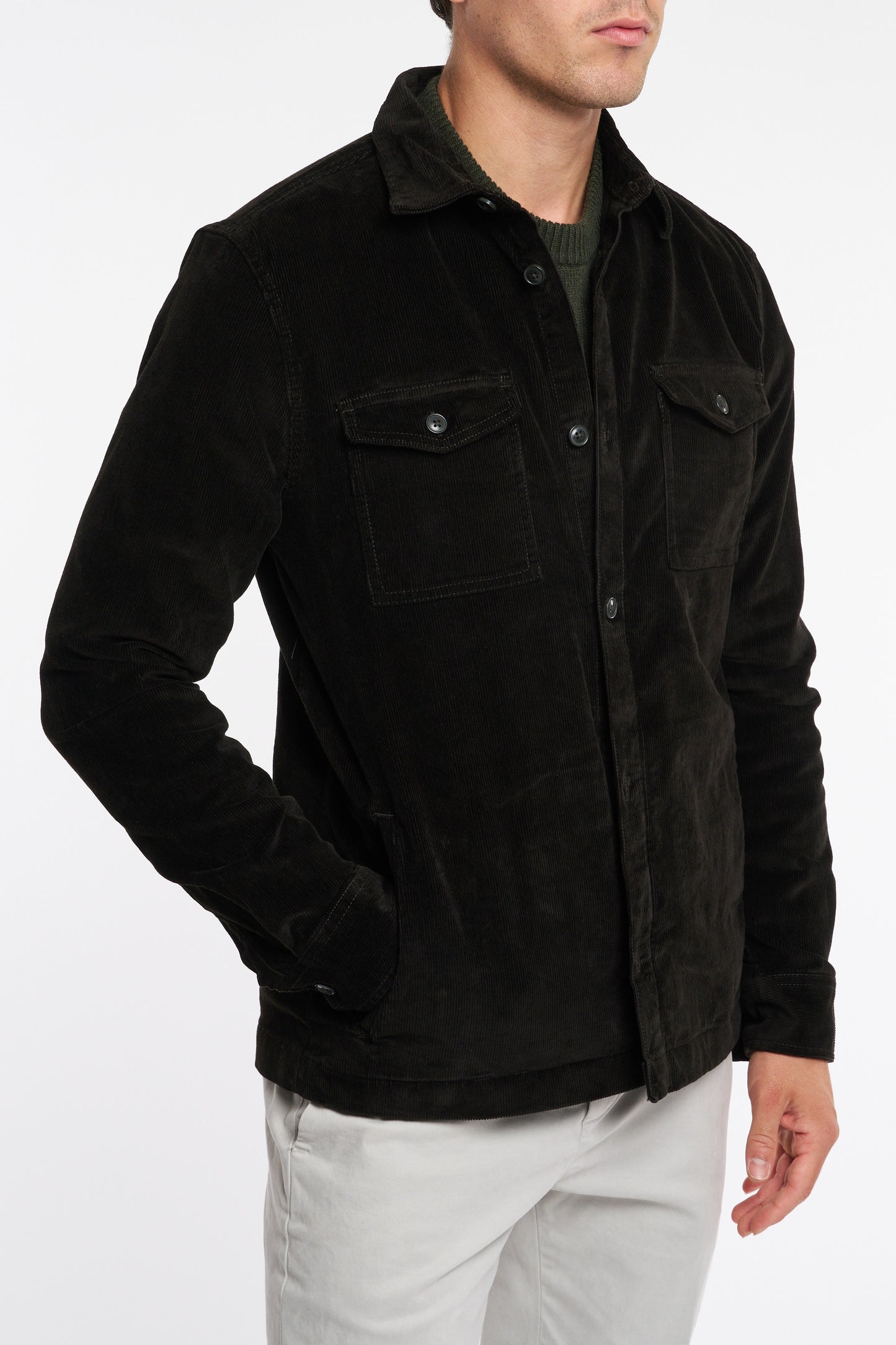 Barbour Giubbino-camicia Verde Verde Uomo - 4