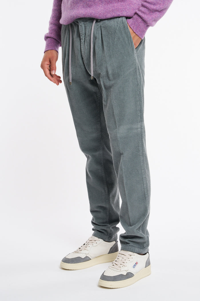 Cruna Pantalone Azzurro Uomo-2