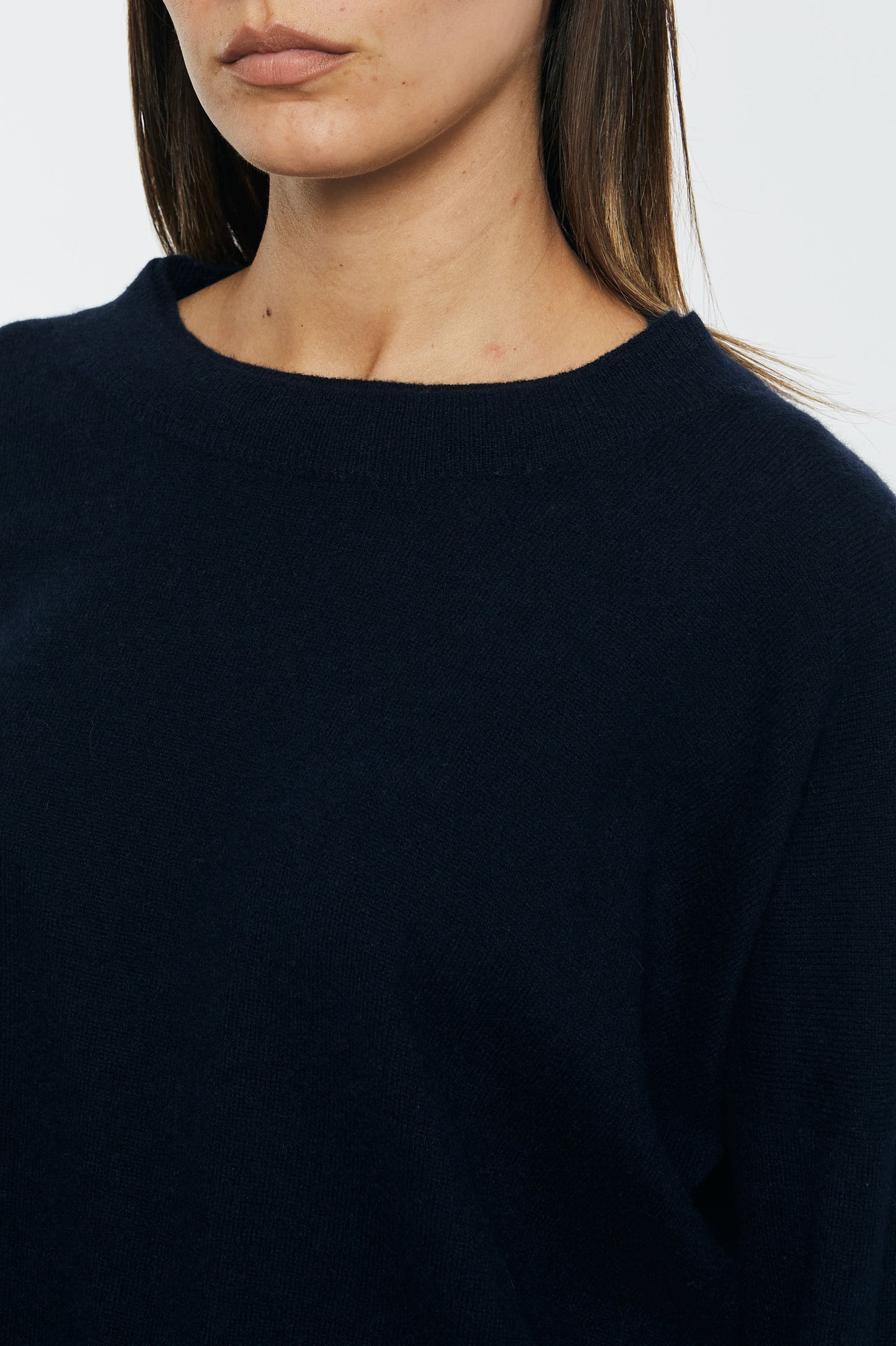  Verybusy Crew Neck Over Blue Woman Blu Donna - 13