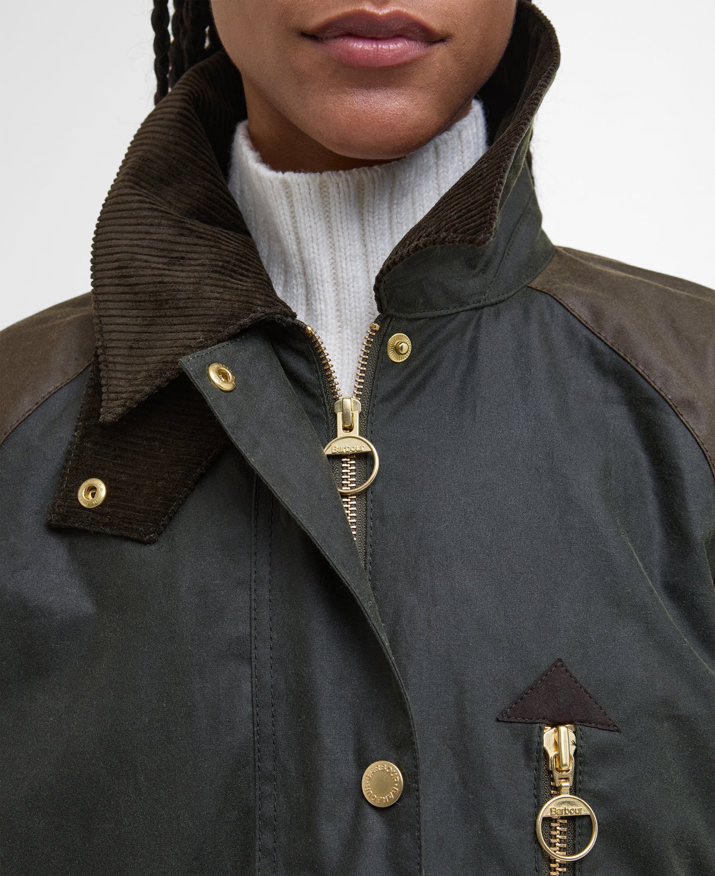  Barbour Giubbino Evette Wax Donna - 4