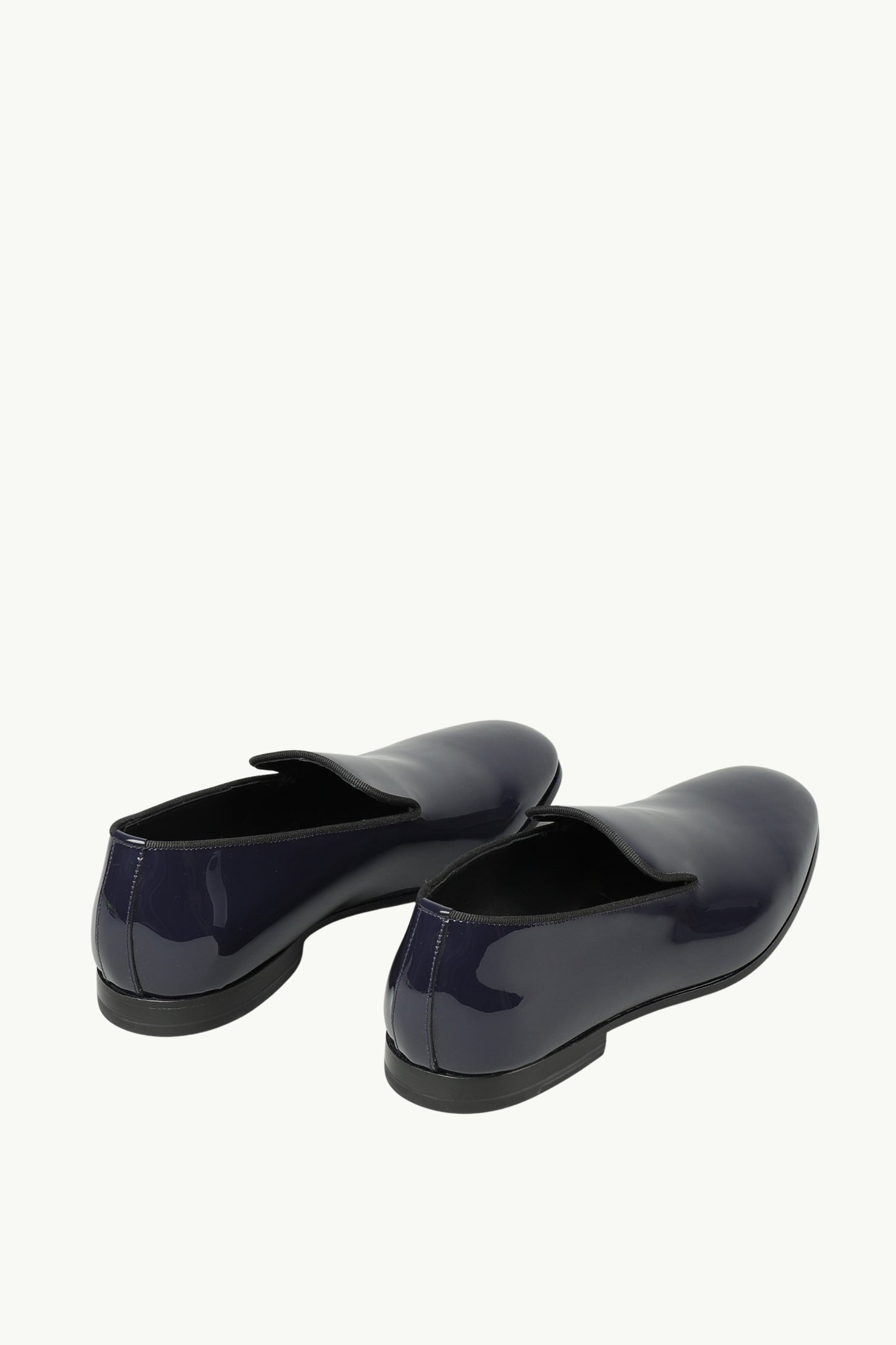  Doucal's Mocassino In Vernice Blu - 3