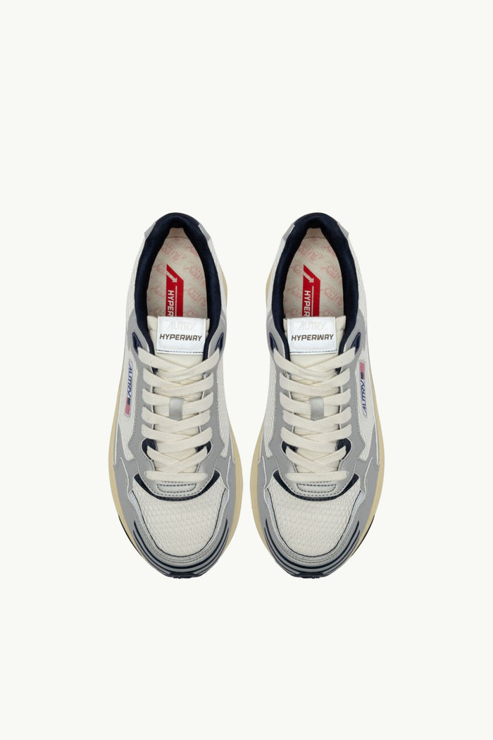  Autry Hyperway Low Man Mesh Mirrow Bianco - 4