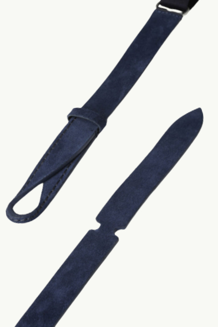 Cintura Nobuckle Suede In Camoscio E Tessuto  Uomo Orciani-2