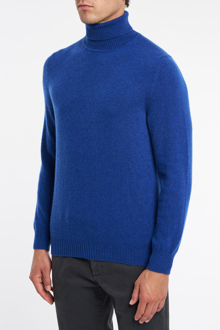 Fedeli Men's Multicolor Cashmere Derby Sweater-2