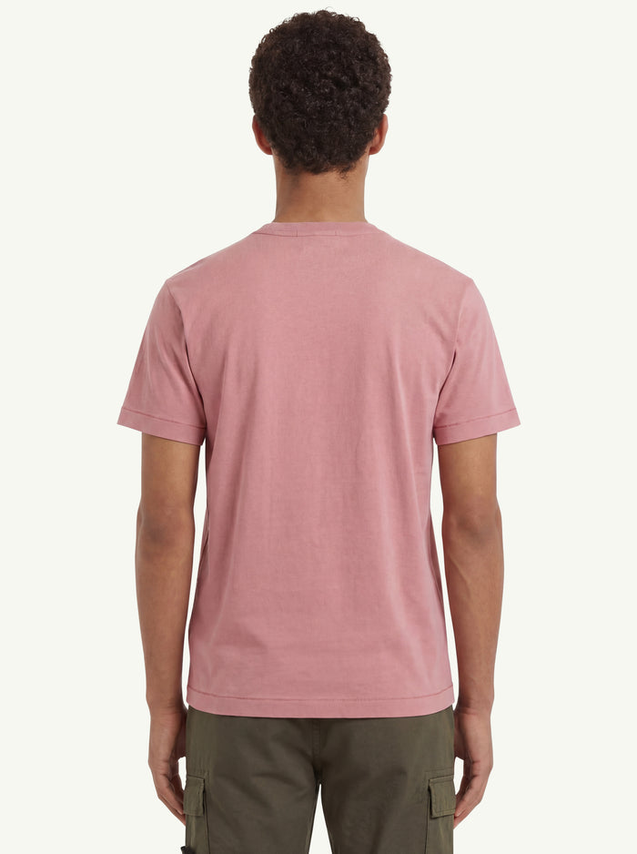  Stone Island Ss T-shirt Rosa - 4
