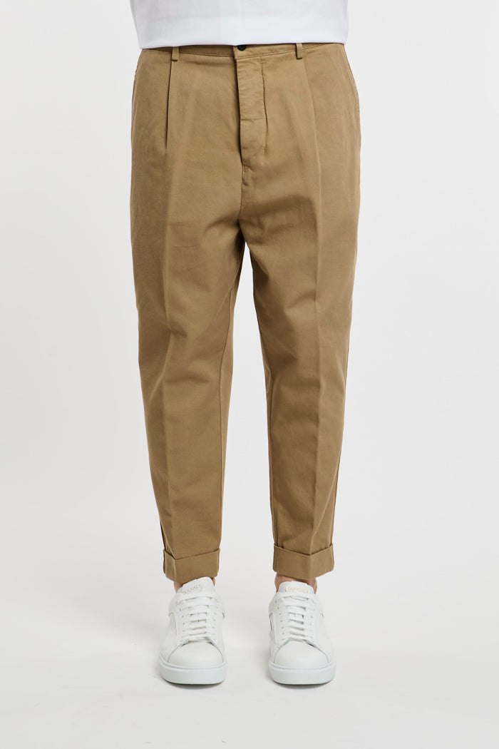 Dondup Adam Trousers 100% CO Brown