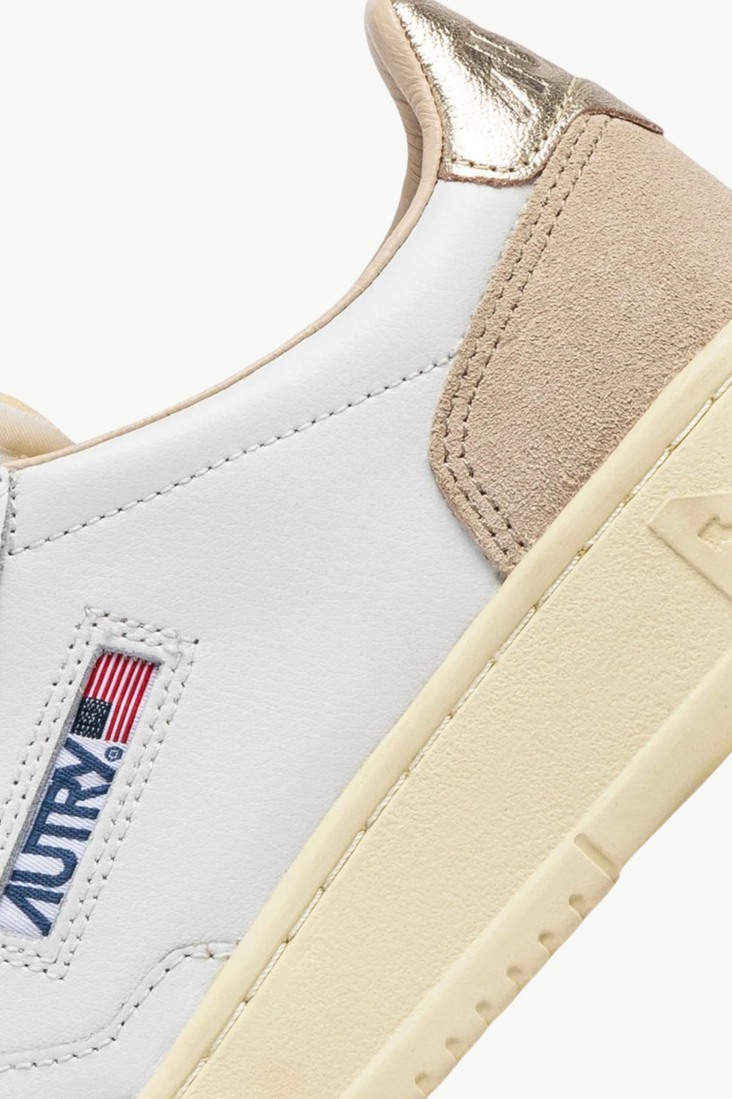  Autry Medalist Low Wom Leat Suede Bianco - 12