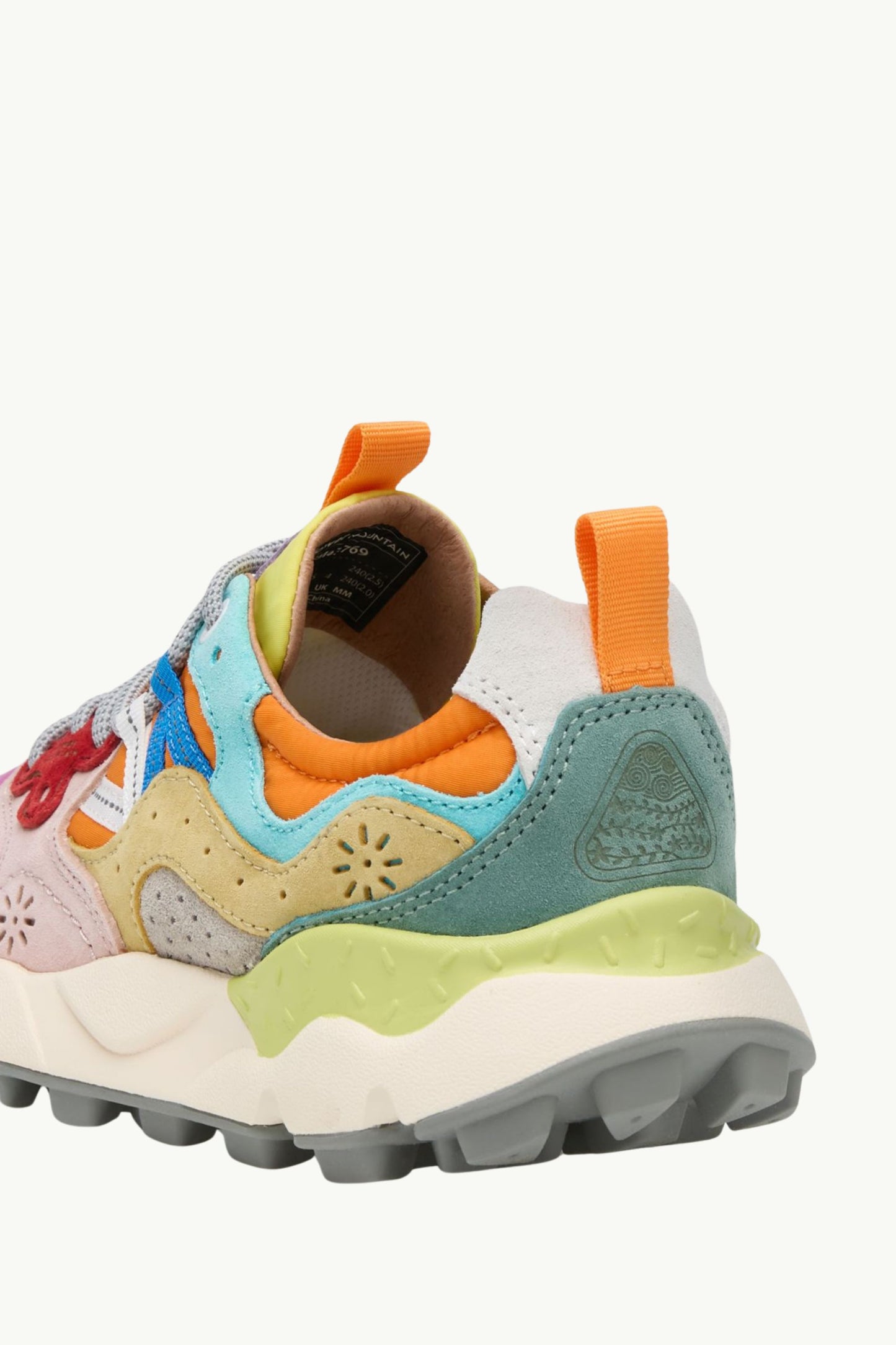  Flower Mountain Sneakers Suede Nylon Multicolor - 3