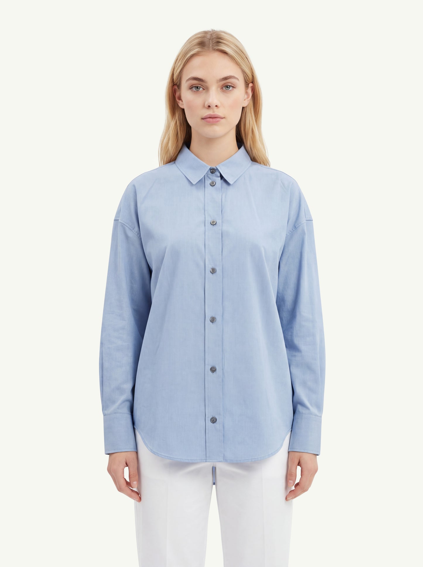  Max Mara S Camicia Azzurro - 1