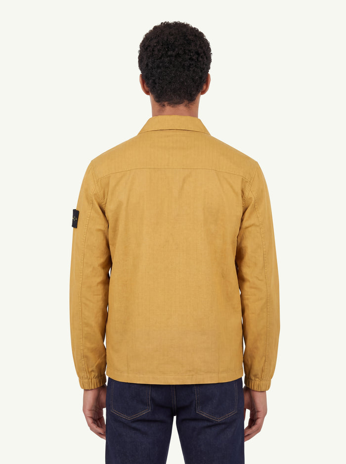  Stone Island Shirt Giallo - 4