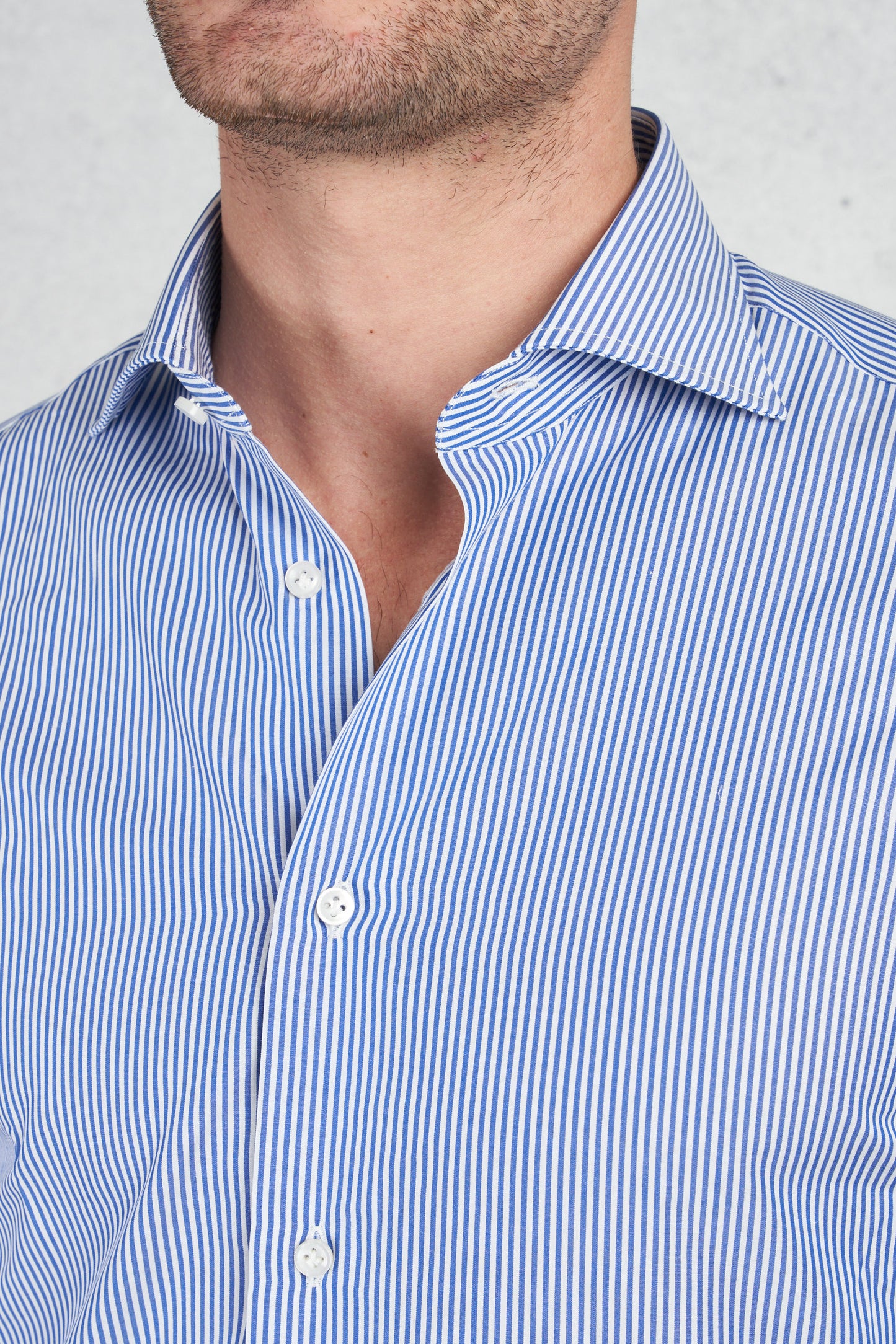  Borriello Camicia Blu Blu Uomo - 6