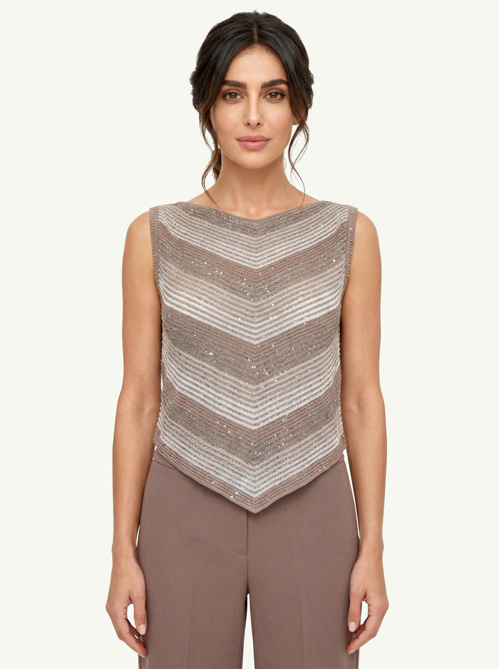 Top Corto Degrade  Donna D.Exterior