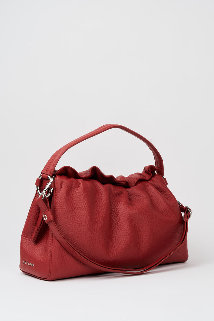 Orciani Borsa Puffy Grande Rosso Donna-2